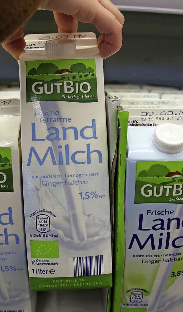 Biomilch kommt ziemlich oft nicht aus Deutschland.  | Foto: dpa