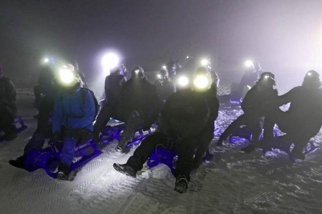 Auf Schneeschuhen am Feldberg