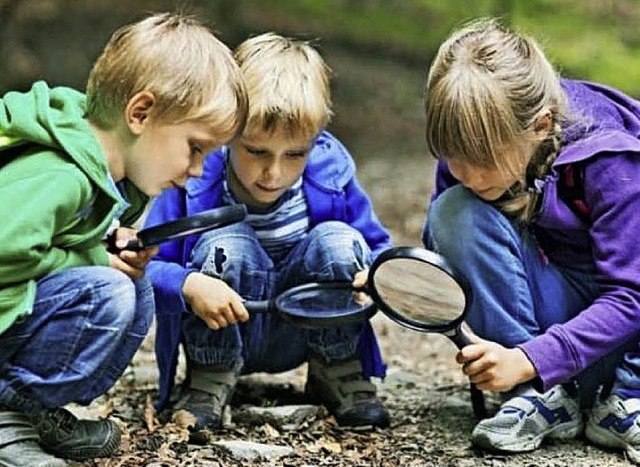 Natur entdecken &#8211; darum geht es im Naturkindergarten.   | Foto: Stadt