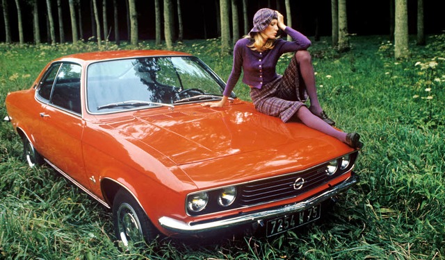 Opel-Erfolgsmodell aus frheren Zeiten: der Manta   | Foto: DPA