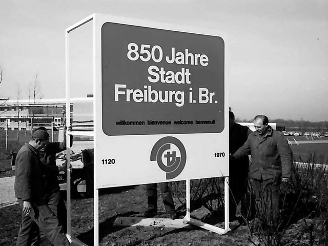 Anno 1970, beim 850. Geburtstag der St...dafr offenbar deutlich reibungsloser.  | Foto: Willy Pragher, Landesarchiv