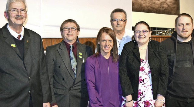 Harald Baumgartner (von links), Frank ...lexandra Tetzlaf und Bastian Kellmeyer  | Foto: R. rcker