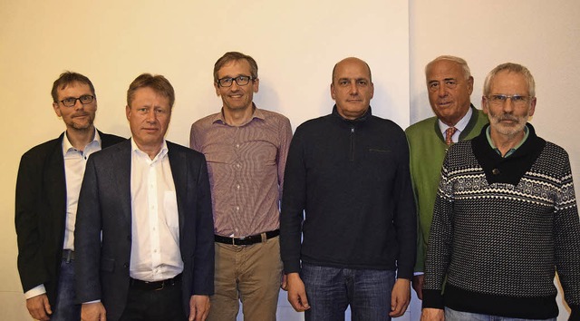Vorstand des Trgervereins Nordic-Cent...Fleischer, Ludwig Lorenz (von links).   | Foto: Jger