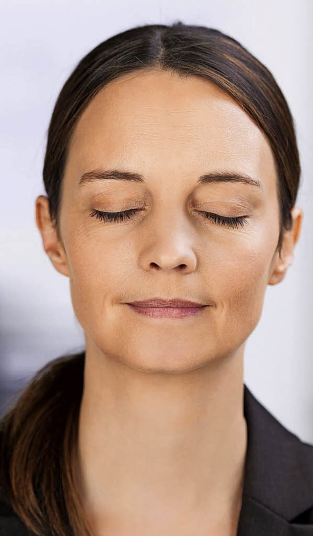 Ganz bewusst atmen ist eine Technik, um den Akku aufzutanken.   | Foto: Contrastwerk-statt (Fotolia)