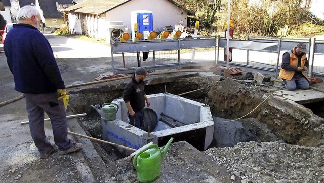 GESETZT wird derzeit im Zuge der Hochw...gt voraussichtlich vier Wochen.    rmn  | Foto: Reiner Merz