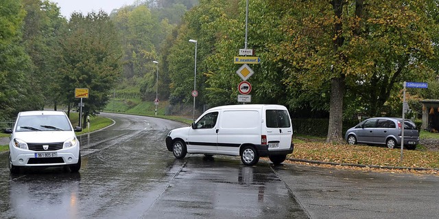 Vom Rhein her durch die Limburgstrae ...rats knftig nicht mehr erlaubt sein.   | Foto: Archivfoto: Roland Vitt