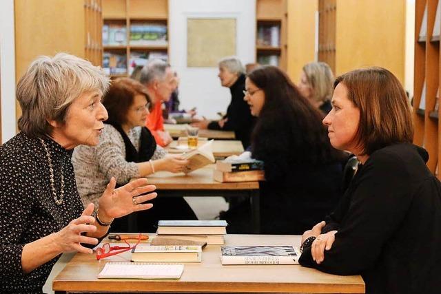 Beim literarischen Speeddating geht es um Liebe zu Bchern