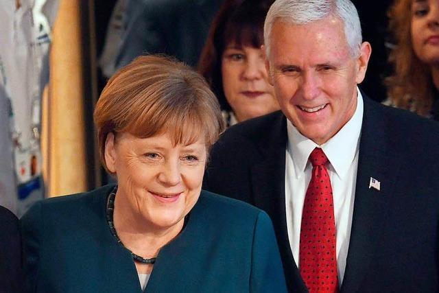 Trump-Vize Pence schwrt Europa die Treue