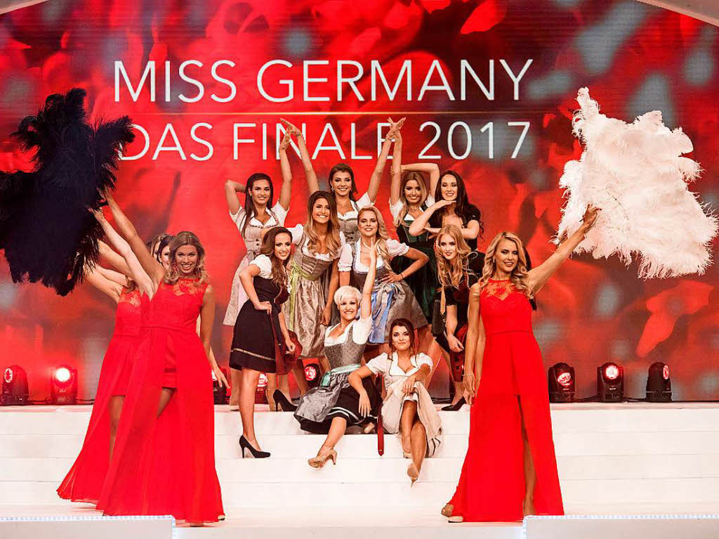 Miss Germany-Show auf der Europa-Park-Bhne