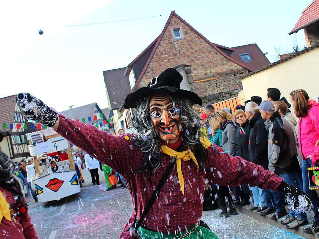 Mehr als 3500 Hstrgern und jede Menge Besucher verwandeln Merdingen in eine bunte Fasnachtshochburg.