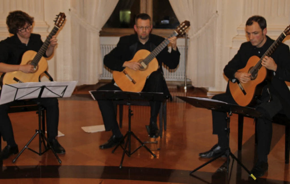 Cristian Kütemeier und Christian Werni...spielten Musik aus drei Jahrhunderten.  | Foto: Margrit Matyscak
