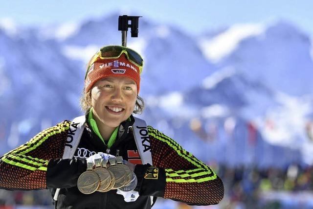 Laura Dahlmeier gewinnt fünfmal Gold