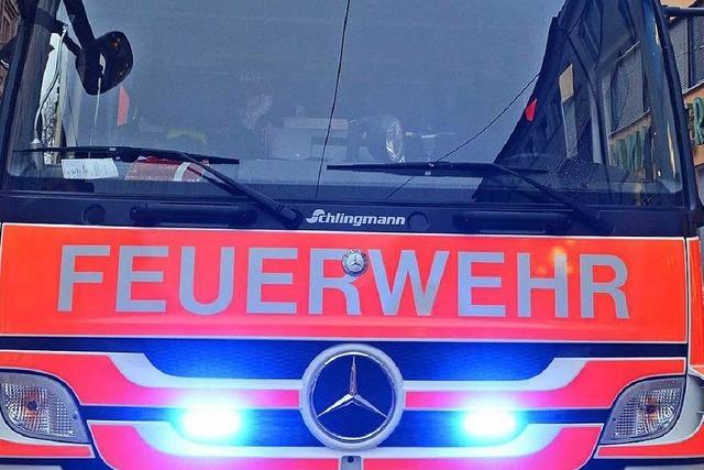 Gartenhütte in Freiburg-Hochdorf brennt nieder – Polizei vermutet Brandstiftung
