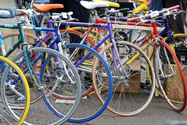 Am Dienstag findet der Bikeflohmarkt in der Wodan-Halle statt