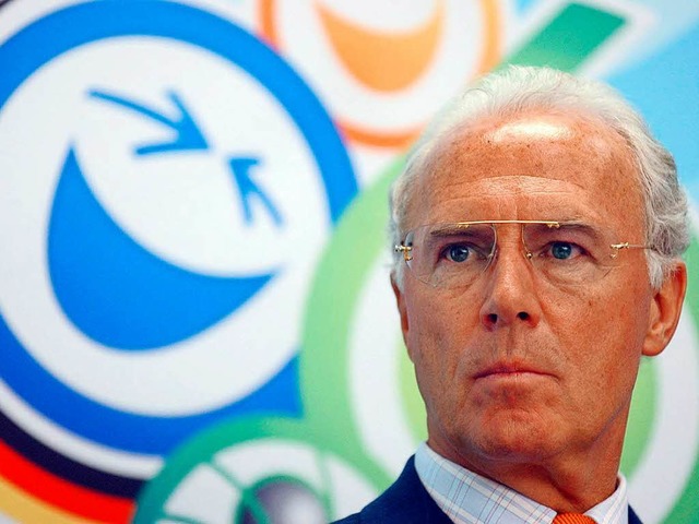 Im Jahr 2004 noch unangreifbare Lichtg...deutschen Fuballs: Franz Beckenbauer   | Foto: dpa
