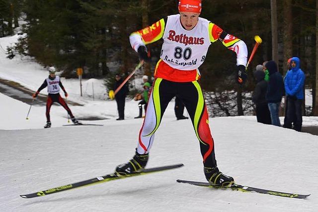 Die Nachwuchsbiathleten aus Baden-Wrttemberg rumen beim Deutschen Schlercup in Oberhof krftig ab