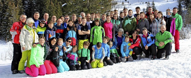 Riesenspa hatten die Teilnehmer der Familienausfahrt des Skiclubs Ewattingen.   | Foto: Privat