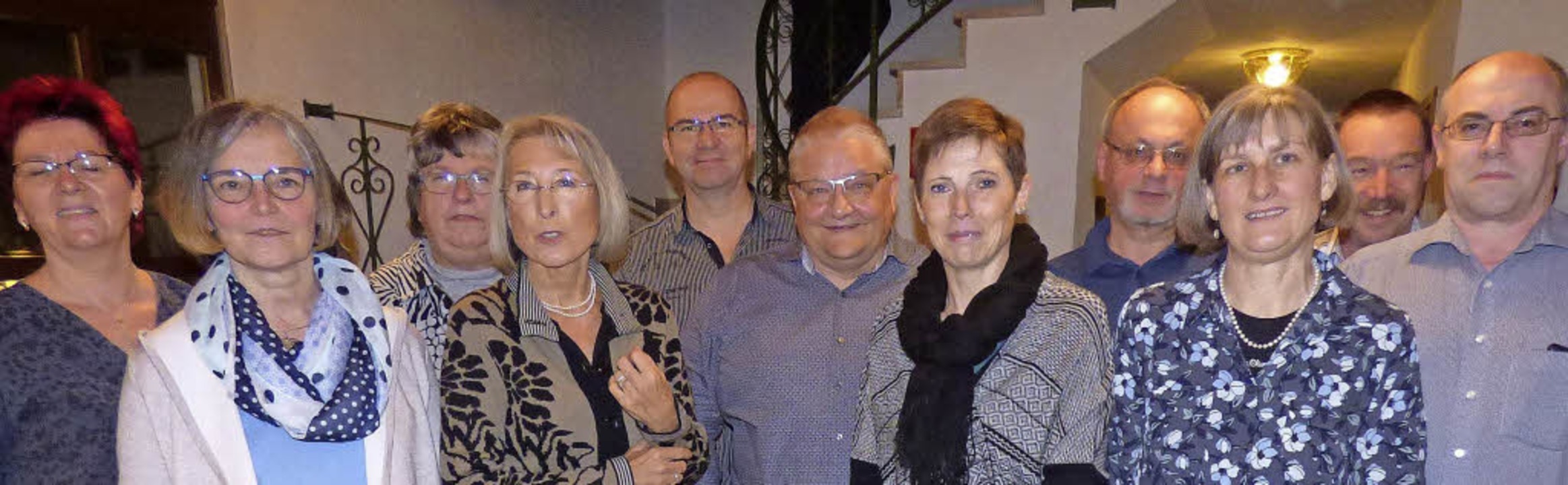 Der Vorstand des Gesangvereins Mappach...wski, Heinz Friedel und Thomas Händle   | Foto: FIEDLER