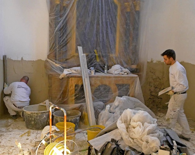 In der Marienkapelle laufen Sanierungsarbeiten.   | Foto: Miloslavic