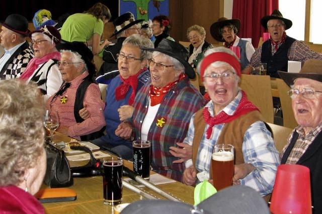 Senioren feiern Fasnet