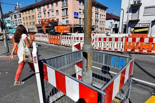 Diese Baustellen beeinträchtigen 2017 den Verkehr in Freiburg