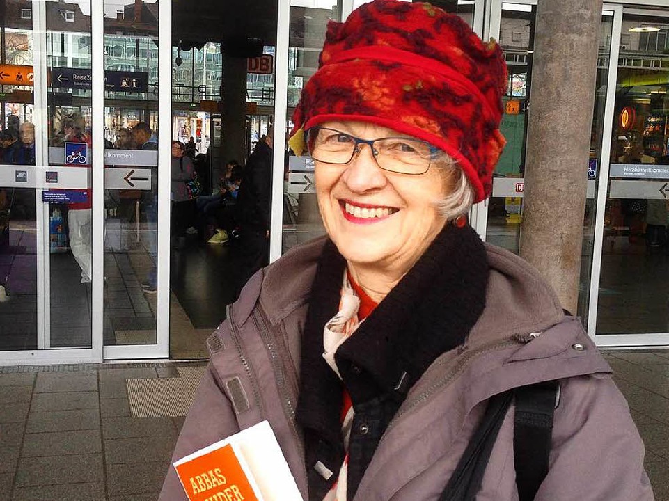 Patricia Gnädig-Schmidle hofft, heute noch nach Münster zu kommen.  | Foto: Anna Ebach