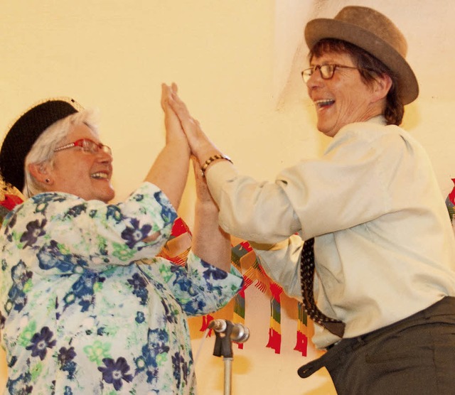 Ein Sketch kommt immer gut &#8211; auch bei der Seniorenfasnet.  | Foto: Chris Seifried