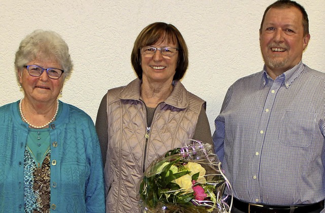 <BZ-FotoAnlauf>Gesangverein Schallbach...e Brigitte Wlfle und Hugo Kornmeier.   | Foto: Rhein