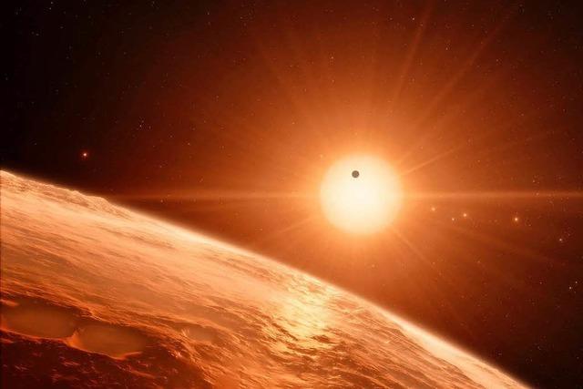 Astronomen entdecken sieben erdhnliche Planeten