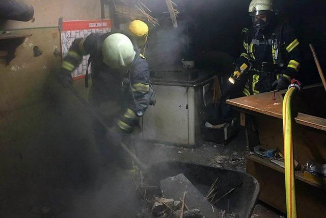 Kaminbrand im Waldkircher Seitental Dettenbach