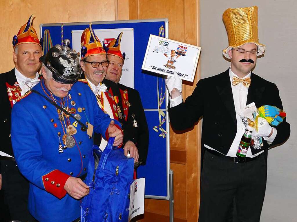 Hoch her ging es bei der Brgermeisterabsetzung im Laufenburger Rathaus.