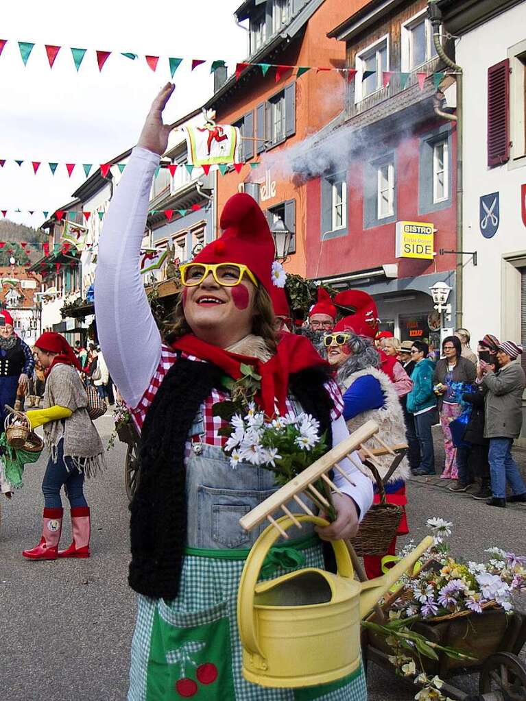 Kinderschuttigumzug in Elzach.