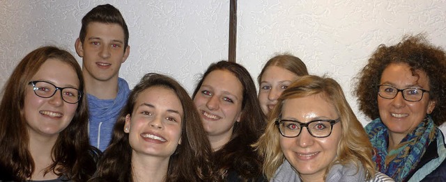 Der Vorstand der DLRG-Jugend (von link...lie Weh, Nora  Mder und Monika Pruss   | Foto: zvg