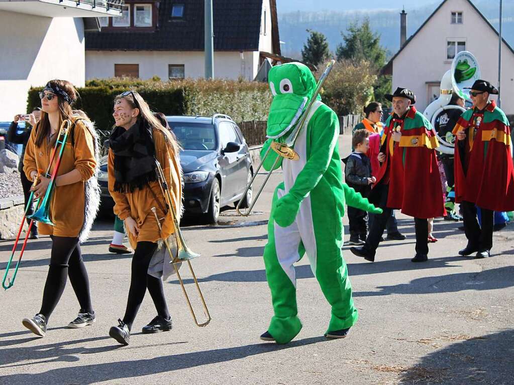 Michelle Gntert hat beim Kinderumzug und beim Kinderball in Murg fotografiert.