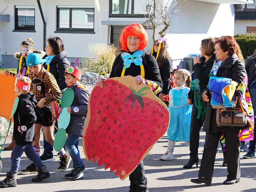 Michelle Gntert hat beim Kinderumzug und beim Kinderball in Murg fotografiert.