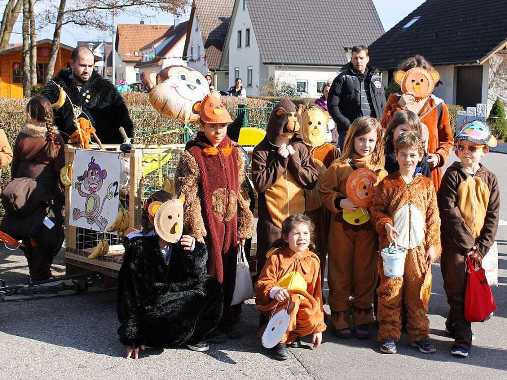 Michelle Gntert hat beim Kinderumzug und beim Kinderball in Murg fotografiert.