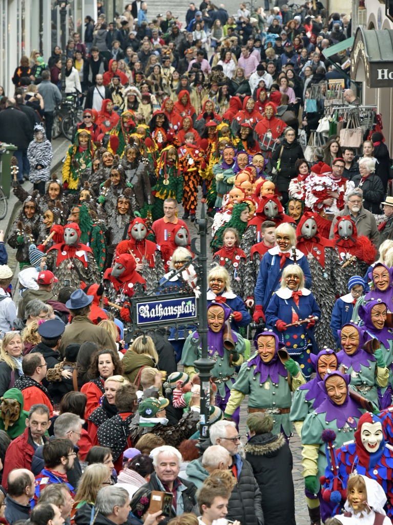 Rathausstrmung in Freiburg