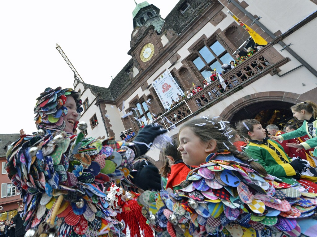 Rathausstrmung in Freiburg