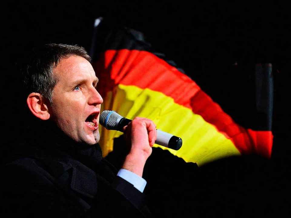 AfD-Rechtsau�en: Bj�rn H�cke  | Foto: dpa