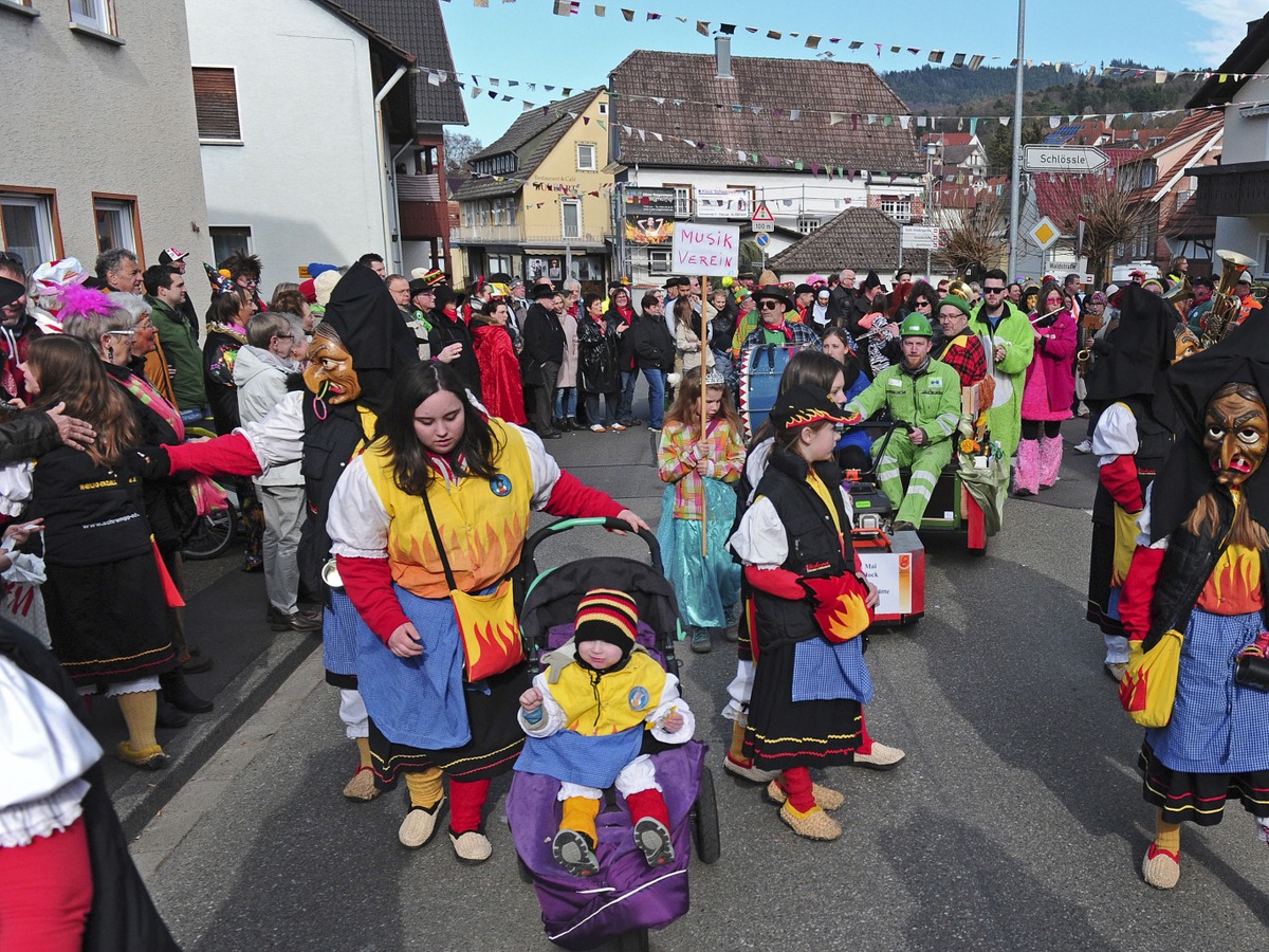 Fasentumzug in Heiligenzell