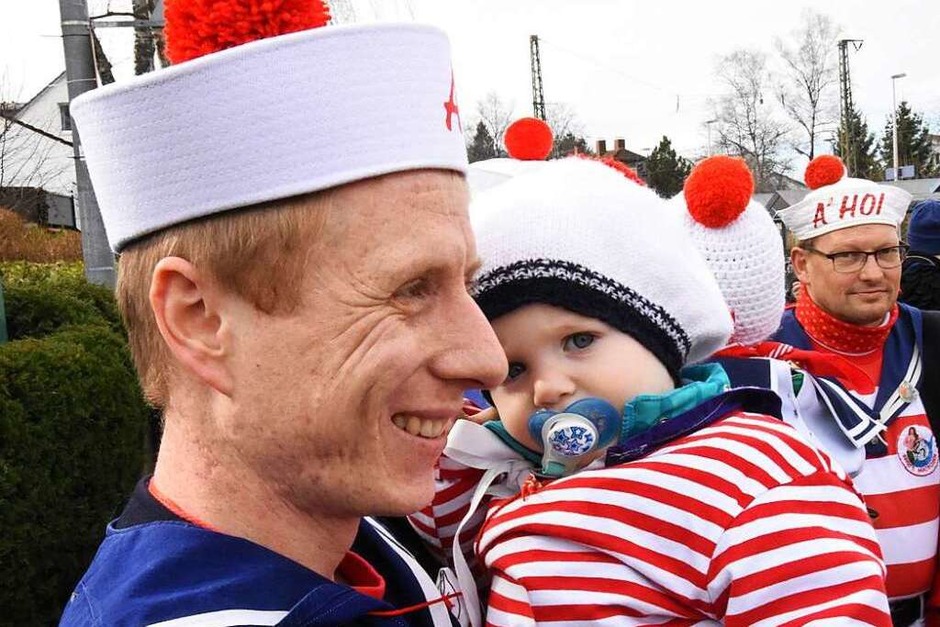 Das jüngste Mitglied der Kirchzartener Matrosen (Foto: Jonas Hirt) Das jüngste Mitglied der Kirchzartener Matrosen (Foto: Jonas Hirt)