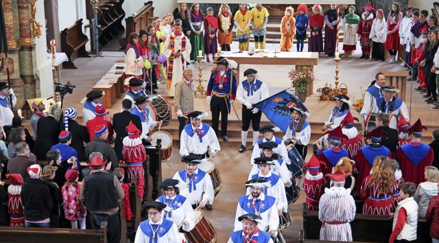 Nrrisch-Nachdenkliches gab es beim Fa...gmorgen in der Endinger Peterskirche.   | Foto: Ruth Seitz