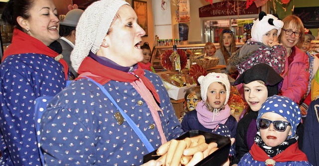 In einer Seelbacher Metzgerei errangen...ngen: Eine ordentliche Portion Wrste.  | Foto: Babette Staiger