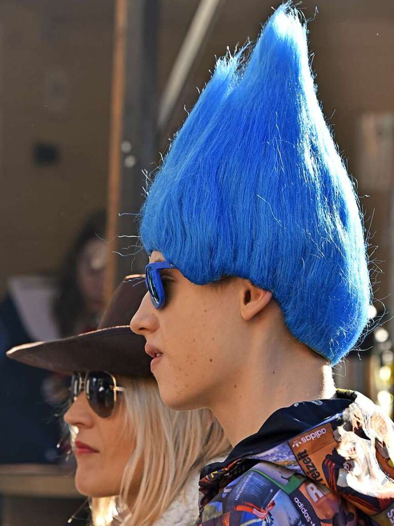 Straenfasnet in Freiburg.