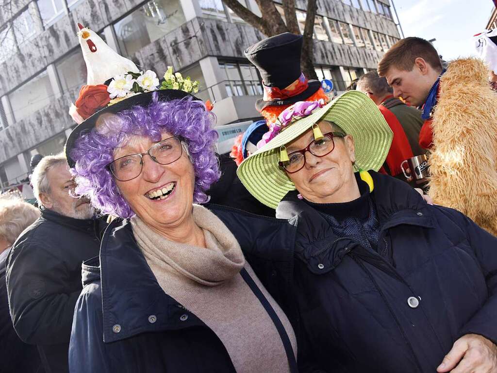 Straenfasnet in Freiburg.