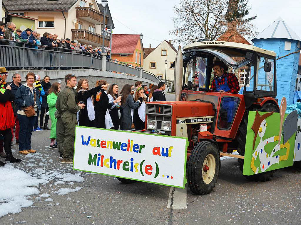 Impressionen von nrrischen Umzug in Wasenweiler