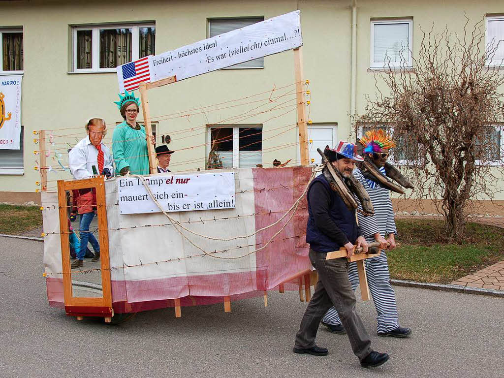 Grimmelshofen: Kleiner Wagen - groe Wirkung! Dafr lsst man sich gerne vor den Karren spannen!