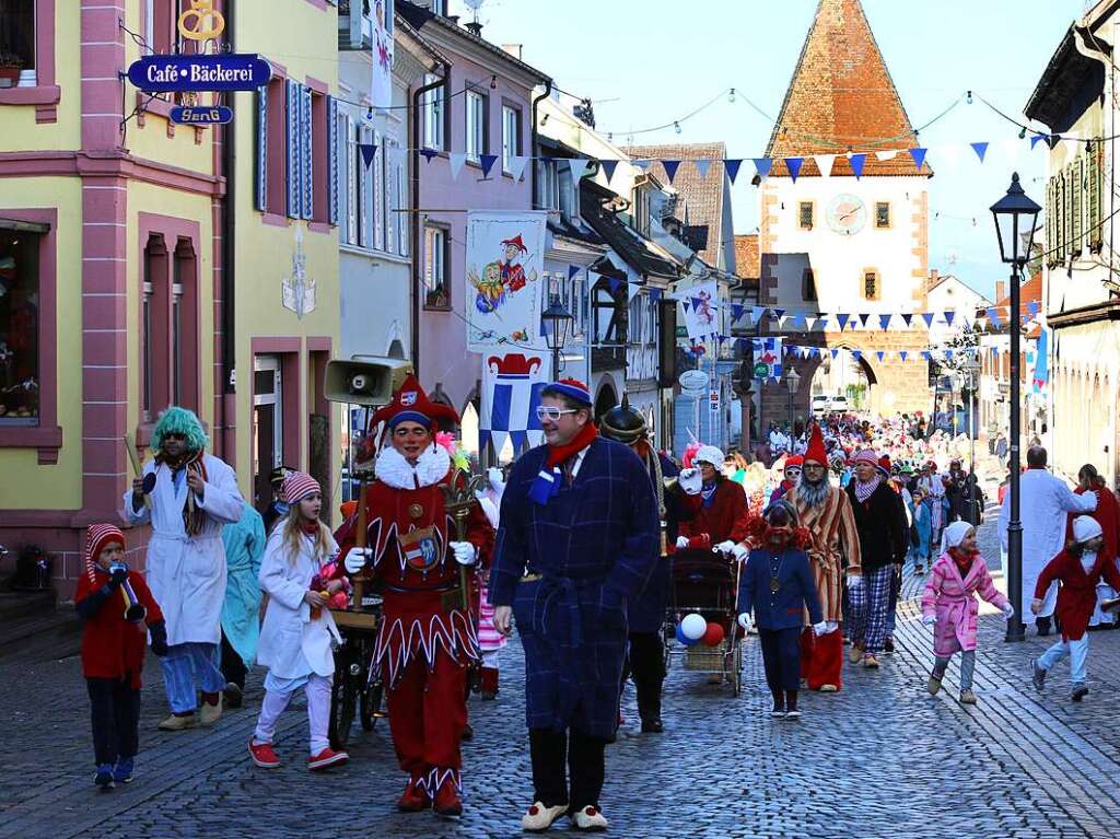 Wecken am Fasnetmndig in Endingen