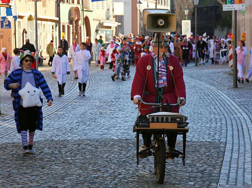 Wecken am Fasnetmndig in Endingen