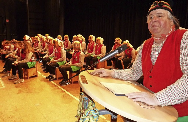 Connie Zhringer und die Schlappenflic...nabend in der Kultur- und Sporthalle.   | Foto: Heidrun Simoneit